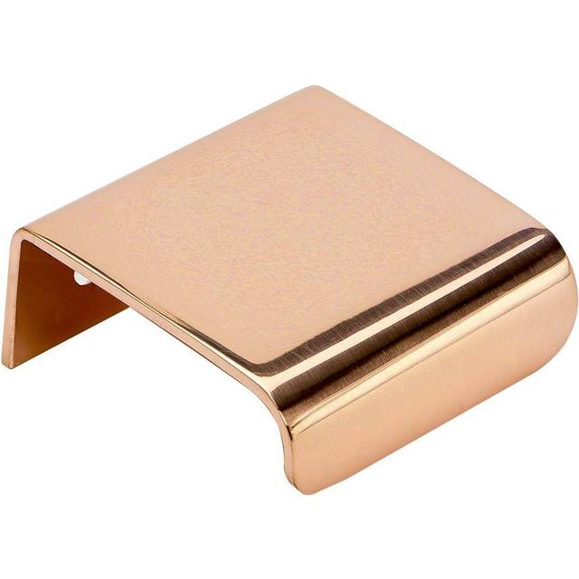Beslag Design Handtag Lip (Bredd: 40 mm Kulör: Polerad koppar)
