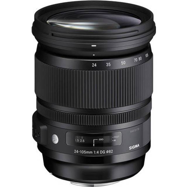 Sigma 24-105mm f/4.0 Art DG OS HSM Camera Lens for Canon EF in Black