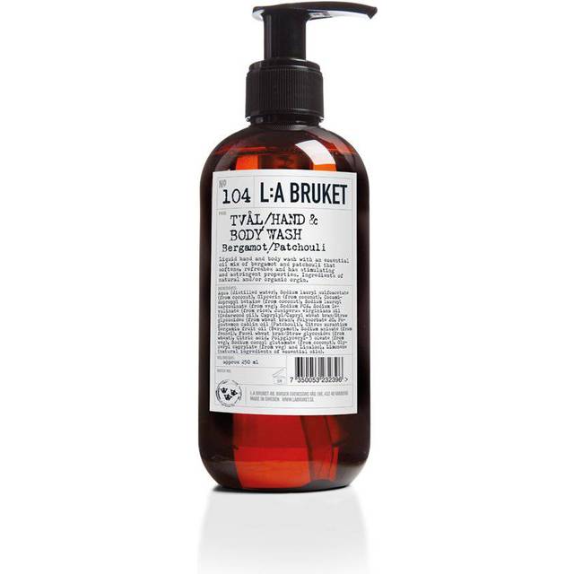 L:a Bruket - Flytande Tvål 450 ml Bergamott/Patchouli - Handtvål & handkräm