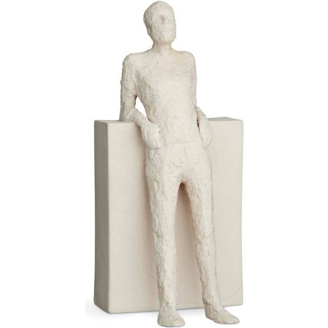 Kähler - Character The Hedonist Figurine - creme/BxHxT 10.5x22x10.5cm (22.0 x 10.5 x 10.5cm)