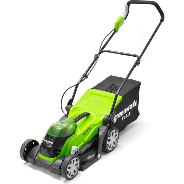 Gräsklippare Greenworks G40LM35; 40 V (utan batteri och laddare)