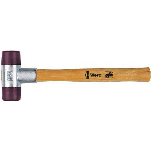 Wera 05000515001 Soft-faced Hammer With Urethane Head Sections 280mm