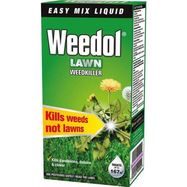 Weedol Concentrated Lawn Weedkiller 500ml Grass Weed Killer Water Additive
