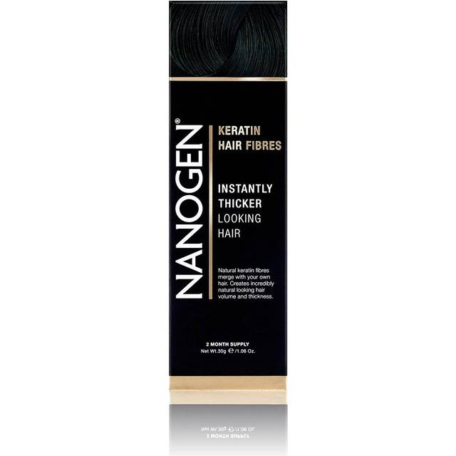 Nanogen Hair Thickening Fibres Black 30g (2 months' supply)