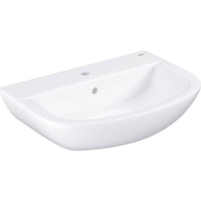 Bau Ceramic 60 cm wall-mounted washbasin Alpine white (39421000) - Grohe