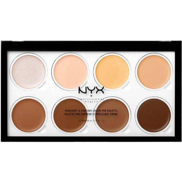 NYX Professional Makeup Highlight & Contour Cream Pro Palette 16g