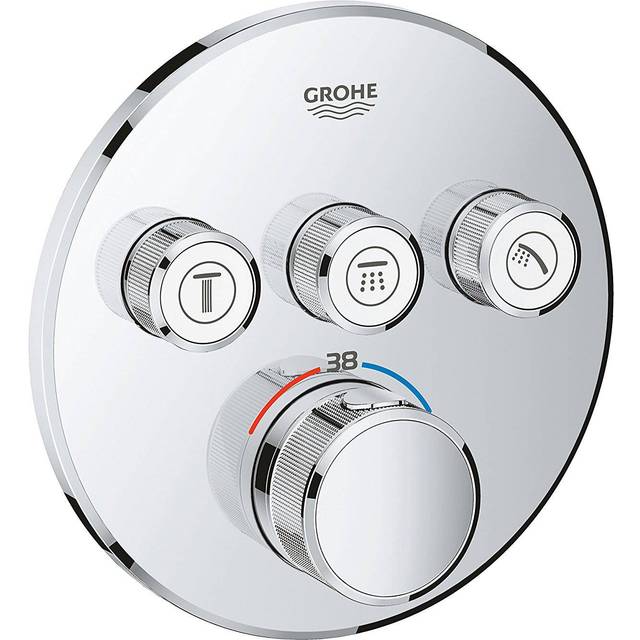 Grohe - Grohtherm SmartControl Thermostat for concealed installation with 3 valves (29121000)