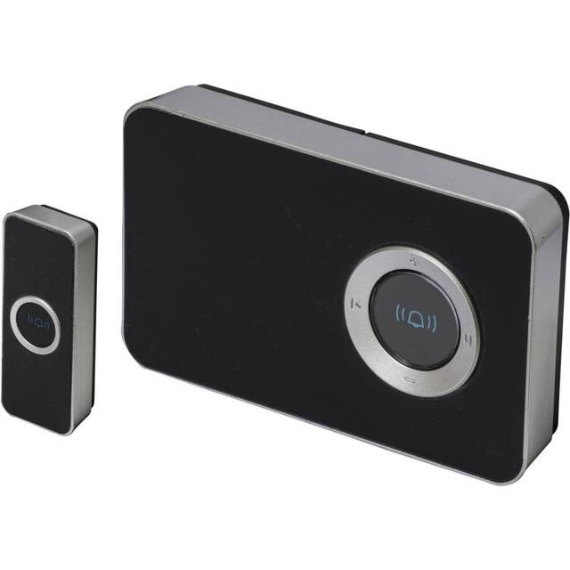FOSS TREND Dørklokke DESIGN sort batteri