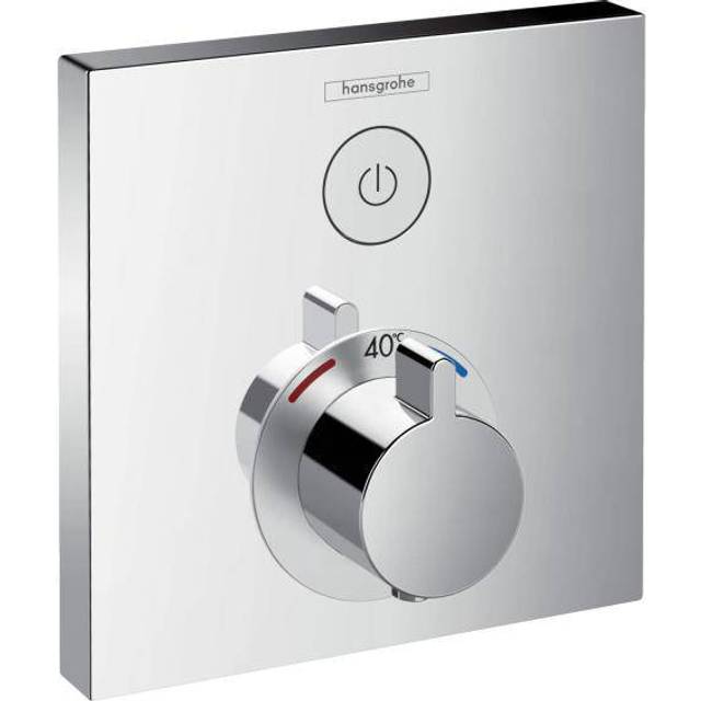 Hansgrohe ShowerSelect Chrome Concealed Thermostatic 1 Outlet Mixer Sh