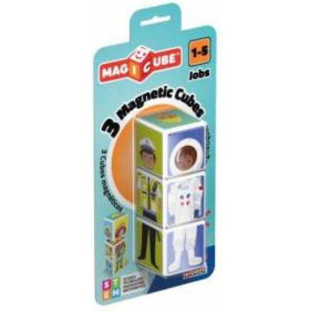 Geomag 139 Magicube Blister, 3 magnetiska kuber, flerfärgad (jobb)