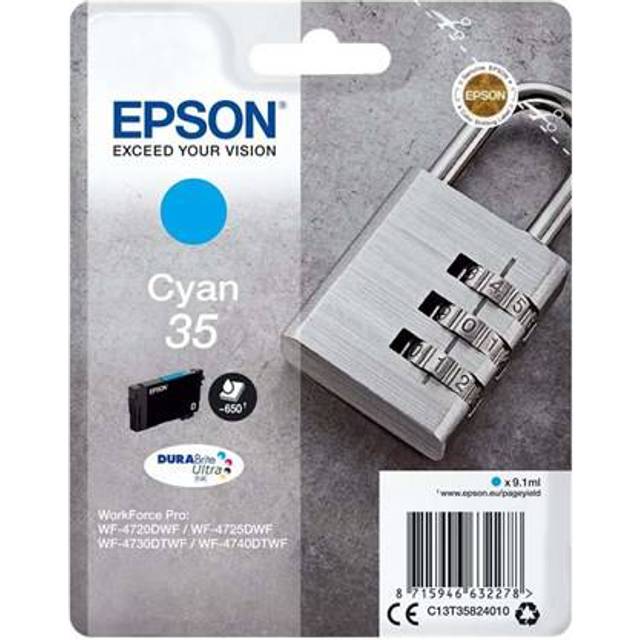 Epson Epson 35 Bläckpatron Cyan T3582