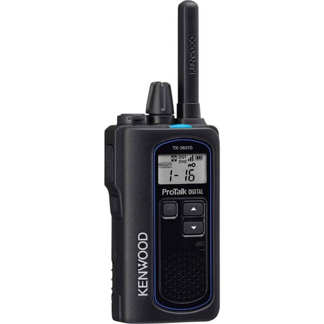 Kenwood TK-3601DE Digital & Analogue Two-Way Radio, Single Handset