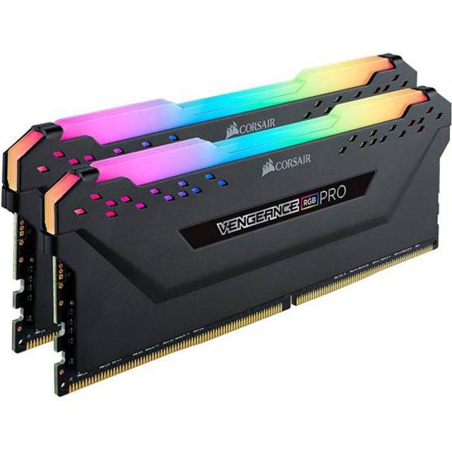 Corsair 32GB (2x16GB) DDR4 2666MHz CL16 Vengeance RGB Pro Svart