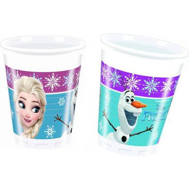 Disney 46777 Frozen Party Decoration Cups Plastic, 200 ml