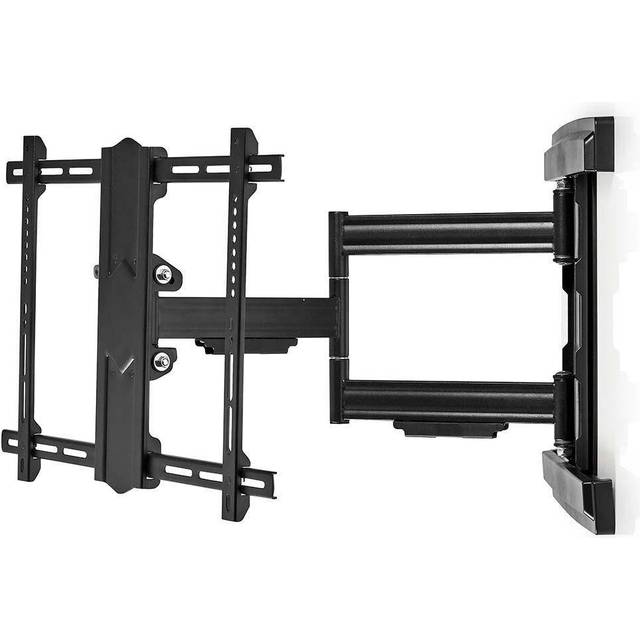 Nedis Tilt och vridbart TV väggfäste | 37 - 80 " | Maximal skärmvikt som stöds: 50 kg | Går att tilta | Roterbar | Minsta väggdistans: 70 mm | Maximalt väggavstånd: 650 mm | 3 Ledpunkt(er) | Stål | Svart