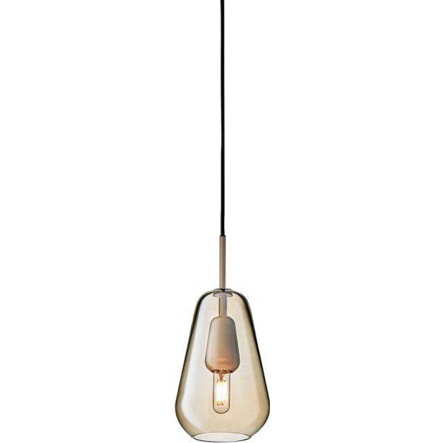 Nuura - Anoli 1 Pendant Small Nordic Gold/Opal White