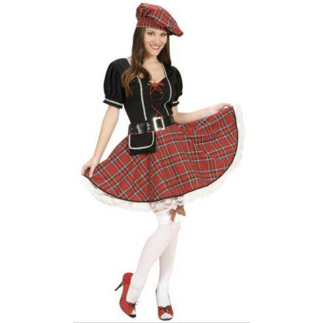 Ladies Bonnie Scot Costume Small Uk 8-10 For Scottish Scotland Fancy Dress - 810 -  ladies bonnie scot costume small uk 810 scottish scotland fancy
