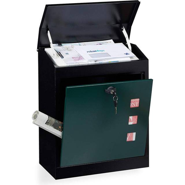 Large letterbox security mailbox wall-mounted post box waterproof heavy-duty