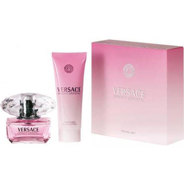 Versace Bright Crystal Giftset 50ml EDT + 100ml Body Lotion (50ml)