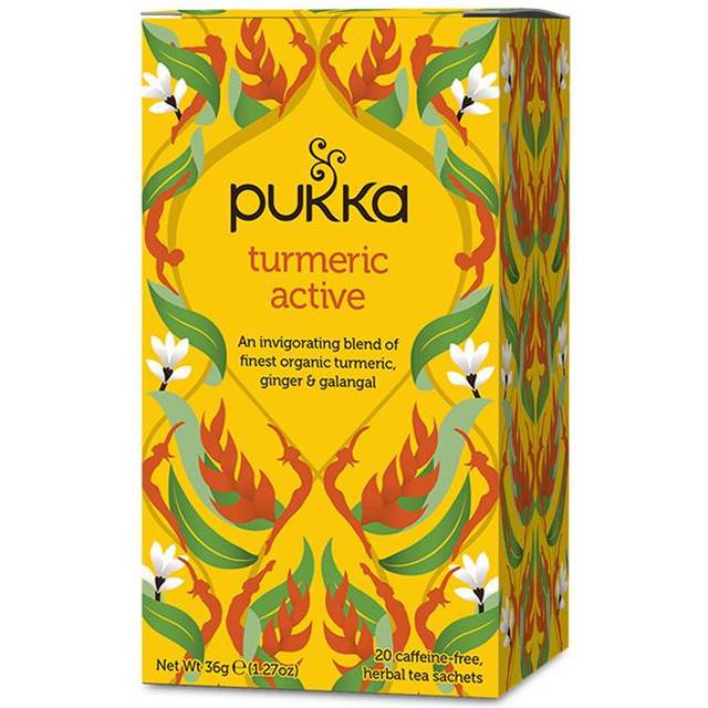 Pukka Turmeric Ginger Orange Tea Bags Organic (Pack of 20)