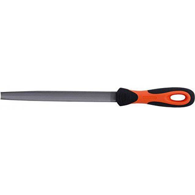Bahco 150MM (6") Half Round Second Engineers File with Handle