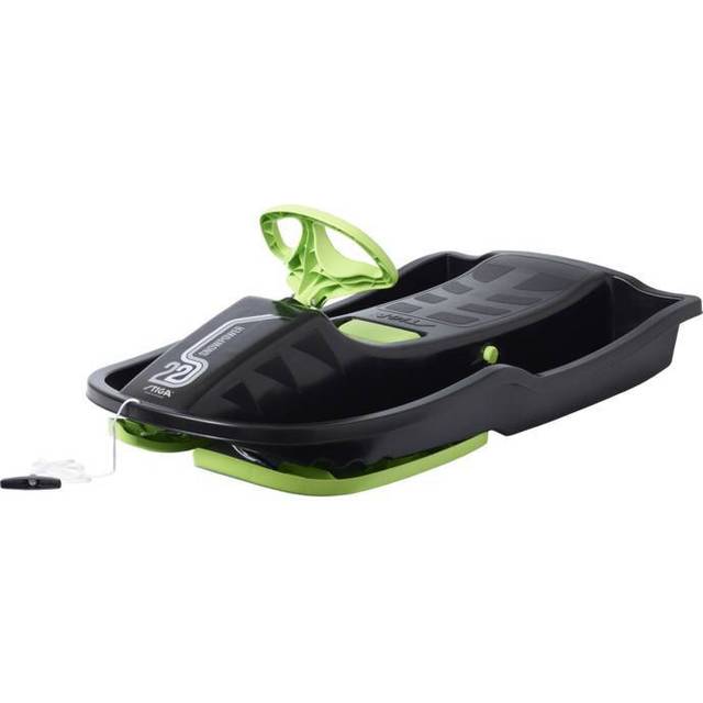 STIGA Styrpulka SnowPower med Broms, Rosa