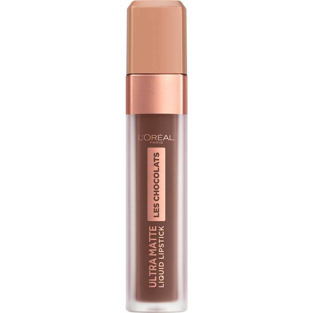 L'Oreal Paris Les Chocolats Ultra Matte Liquid Lipstick - 856 70% Yum