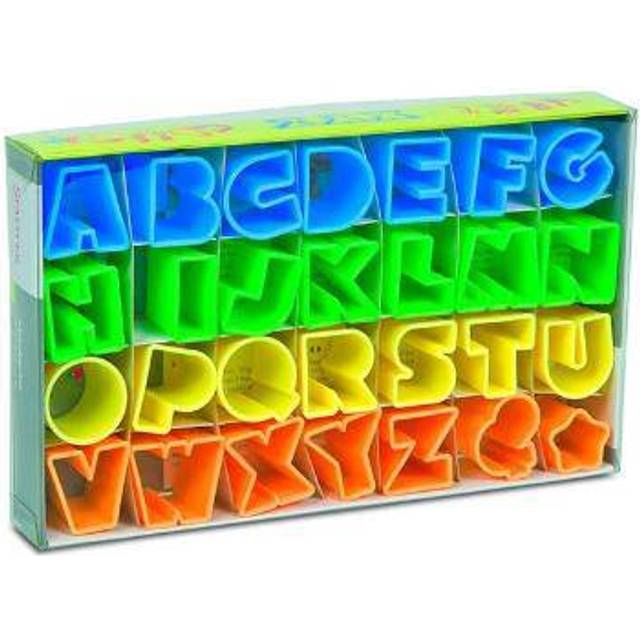 Alphabet Ausstecherset, gestalten Sie Ihre Mitteilung, 28-teilig