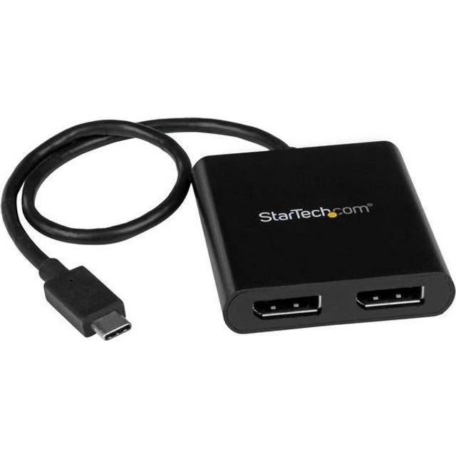 StarTech.com USB-C to DisplayPort MST Hub - 2-Port