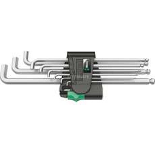 Wera Hex-Plus 4 L-Key Set Chrome-Plated