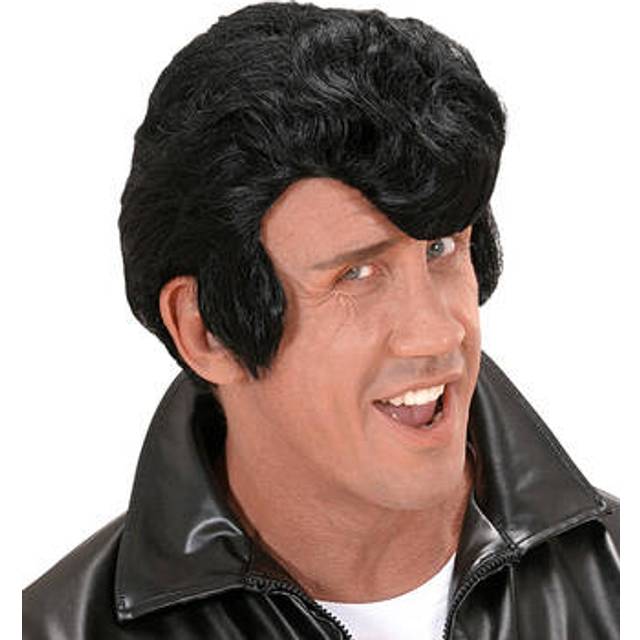 Rockabilly In Box Wig For Hair Accessory Fancy Dress - Black Hillbilly N Roll -  rockabilly wig box black accessory hillbilly n roll fancy dress