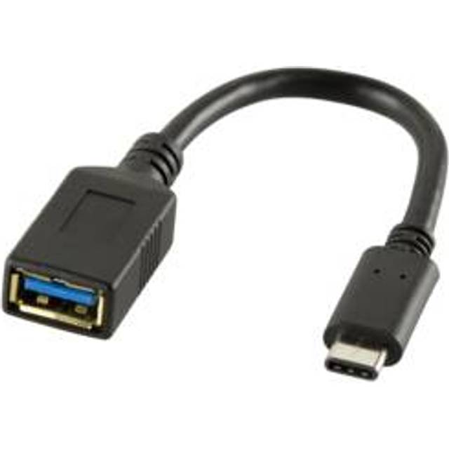 LogiLink CU0098 – USB 3.1 (Gen1) kabeladapter (15 cm), USB-C-kontakt – till USB-A-uttag