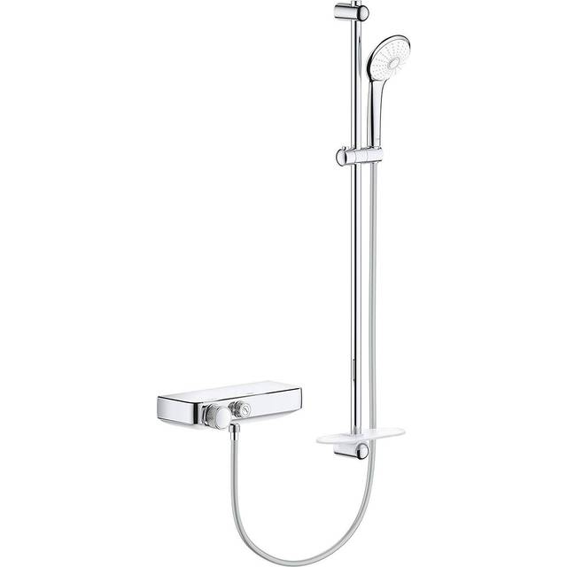 Grohe - Grohtherm SmartControl Thermostatic shower mixer 1/2' with shower set, Chrome (34721000)