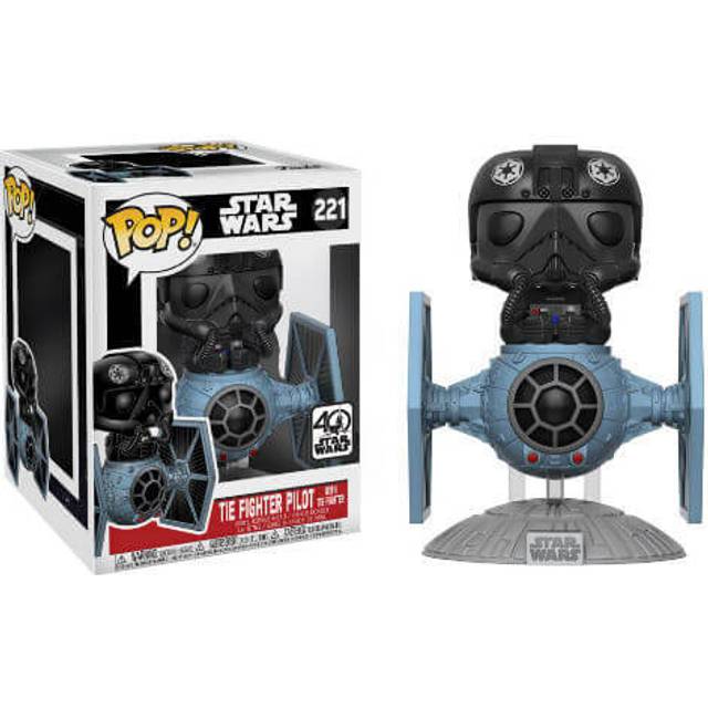 Star Wars TIE Fighter Pilot w/ TIE Fighter Exclusive Deluxe Pop! Vinyl Figure