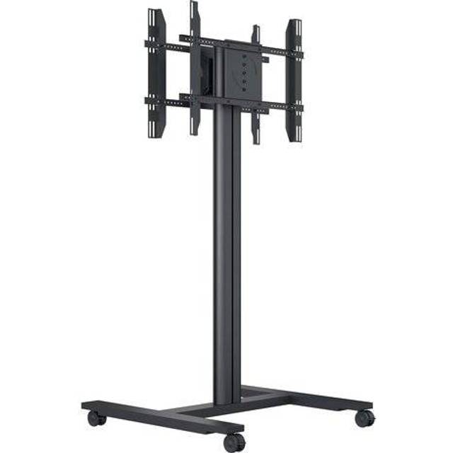 Multibrackets Public Display Stand 180 HD Single - Ställ - för platt panel - låsbar - aluminium - silver - skärmstorlek: 40"-63" - monteringsgränssnitt: upp till 800 x 500 mm