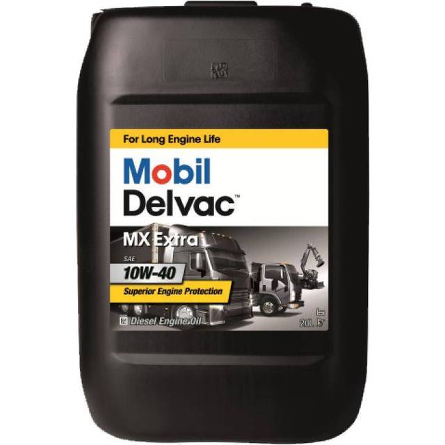 Mobil Delvac MX Extra 10W-40 20l Motorolja 144718 MERCEDES-BENZ: E-klass T-modell, E-klass Sedan, C-klass Sedan, TOYOTA: Avensis I Sedan