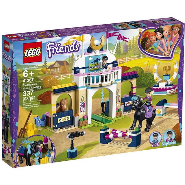 LEGO Friends Stephanies Horse Jumping 41367 Building Kit (337 Pieces)