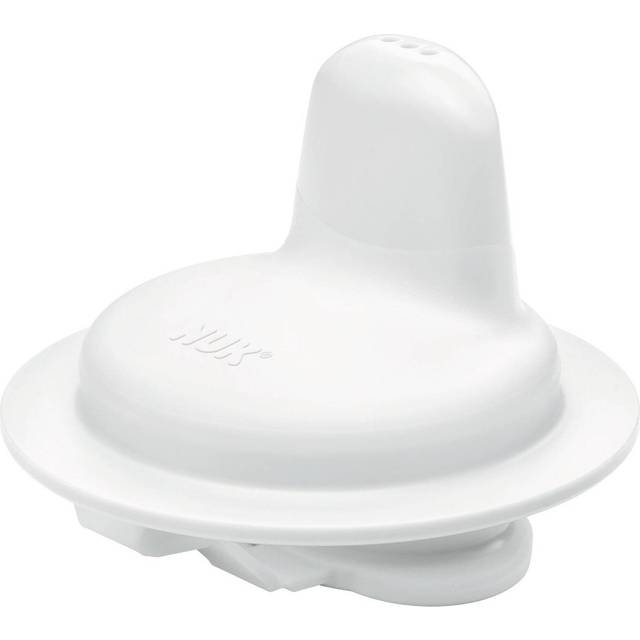 NUK 10255311 Hard Drinking Spout for Kiddy Cup, Bite-Resistant, Smooth and Leak-Proof, from 12 Months, BPA White