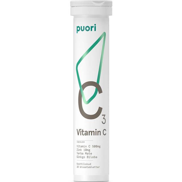Puori C3 C-vitamin 20 brustabletter