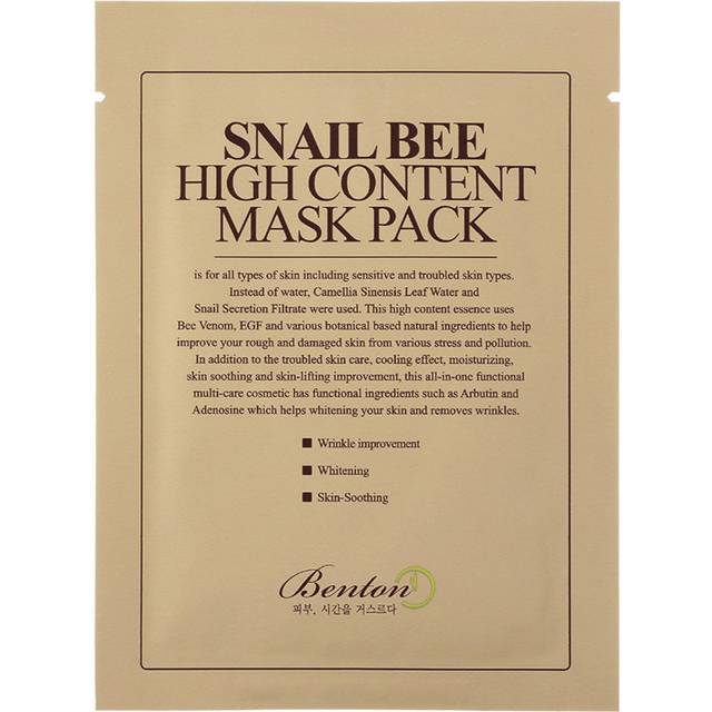 Benton Snail Bee High Content Mask 20g