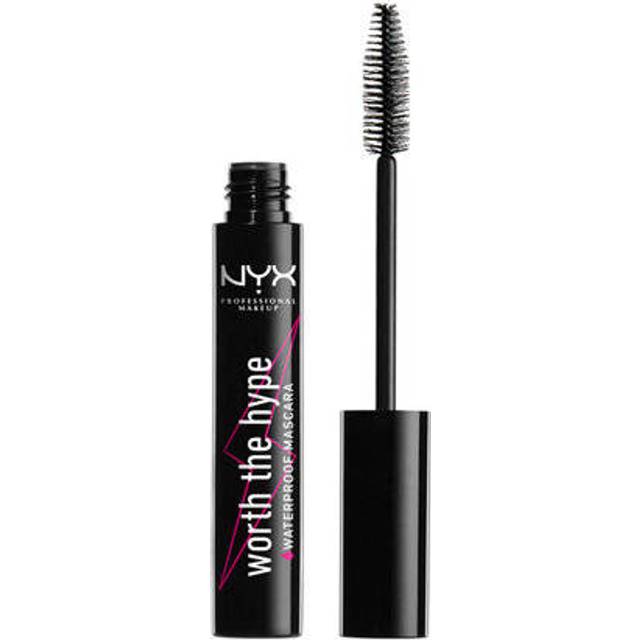 NYX PROFESSIONAL MAKEUP, Worth the Hype Vattenfast Mascara, Nyans: Black, 7 ml