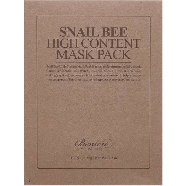 Benton - Snail Bee High Content Mask Pack - 10pcs