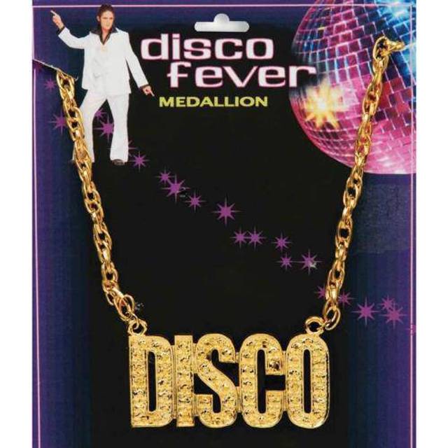 Gold Disco Necklace