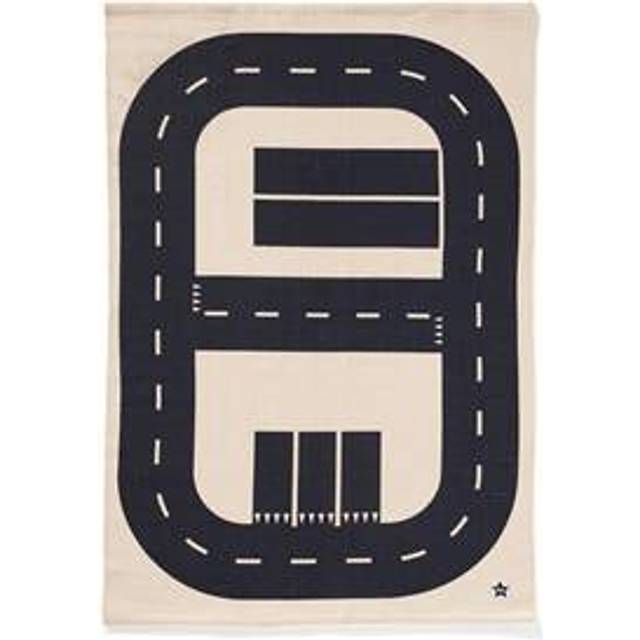 Kids Concept Trafiktæppe 130x90 - Legetæppe test - Pegebogen.dk