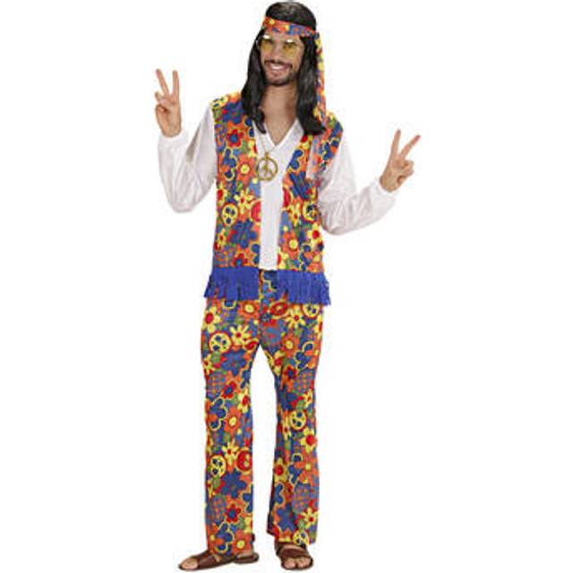 Mens 1970s hippie man costume