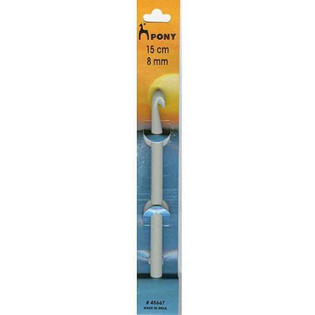 Pony Classic Plastic Crochet Hook - 8.0mm (UK 0 - US L/11)
