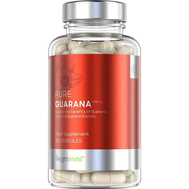 Pure Guarana Capsules - 2400 mg 120 Capsules - High Strength Metabolism & Energy tablets - Supplement for Weight Management & Focus