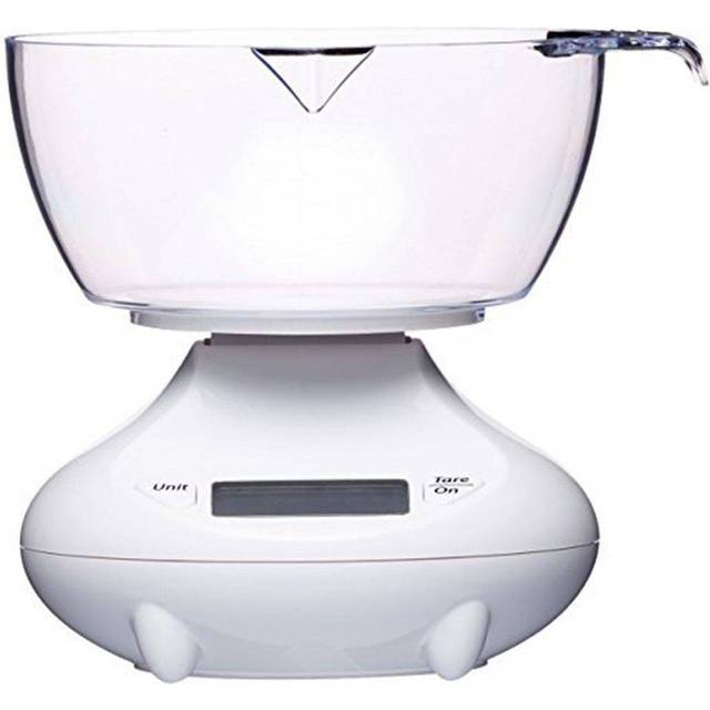 KitchenCraft Mini digital köksdietvågar – vit