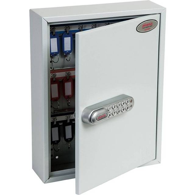 Phoenix Commercial Key Cabinet KC0601N 42 Hook with Electronic Lock
