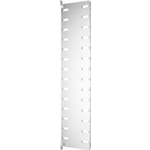 String Furniture - String System Wall Ladder Acrylic Glass 50x20cm - transparent/Wandmontage/50x20cm/2er Set (50.0 x 0.5 x 20.0 x &#8960;0.5cm)
